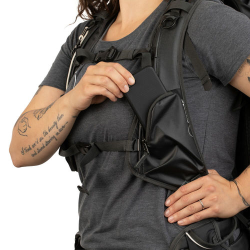 רצועה לתיק Shimoda Designs 520-232 Women's Tech Backpack Straps (Black)