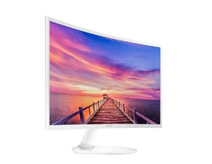 מסך LED SAMSUNG C27F391FH 60MH CURVED לבן DS-C27F391FH