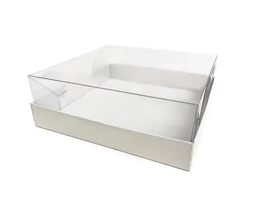 תחתית קרטון מכסה שקוף 31-31-8 6יחידות