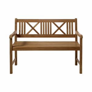ספסל גינה דו מושבי מעץ טיק ROSENBORG bench