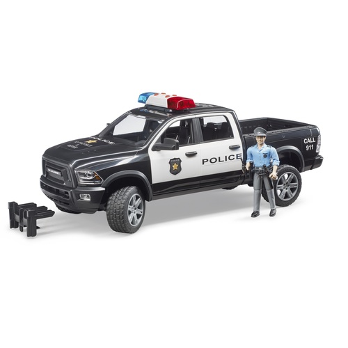 ג'יפ Ram 2500 Power Wagon משטרה + שוטר