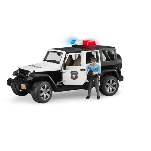 ג'יפ רנגלר רכב משטרה + שוטר ואביזרים