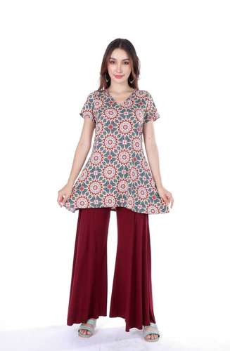 טוניקה מלו שרוול קצר plus size