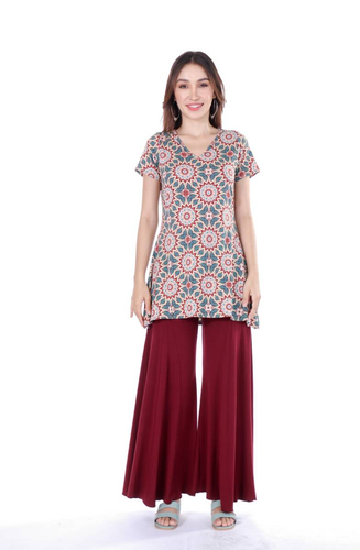 טוניקה מלו שרוול קצר plus size
