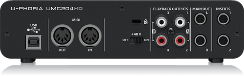 כרטיס קול דגם UMC204HD מבית BEHRINGER