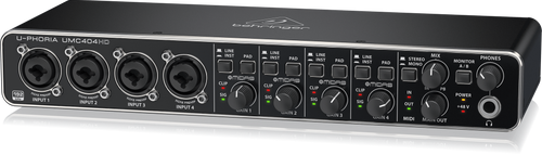 כרטיס קול דגם UMC404HD מבית BEHRINGER