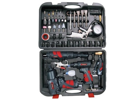 סט כלי אוויר 100 חלקים הכולל פטישון, ראצ