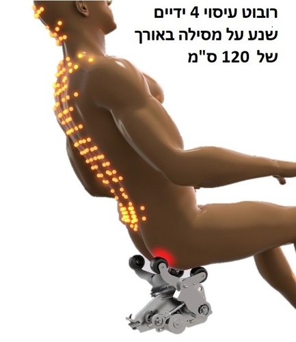 כורסת עיסוי חדשנית קפסולת חלל דגם -MILAN-OFREE