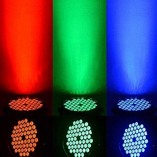 פנס לד ArtLight 60*3W RGB עם 60 לדים בעוצמה כוללת של 180W