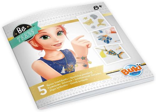 ערכת יצירה להכנת 5 תכשיטים נוצצים