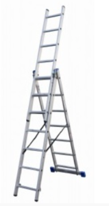 סולם אלומיניום מתארך 3X7 שלבים 