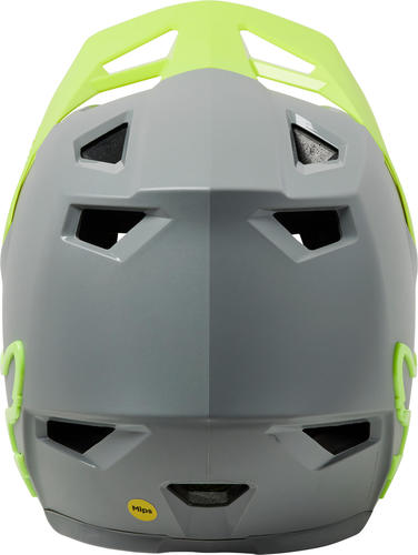 קסדת פול פייס לאופניים ראמפג' צהוב / אפור - RAMPAGE HELMET V23