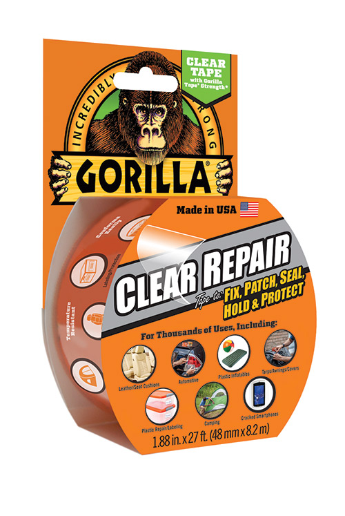 סרט הדבקה שקוף גורילה סופר חזק Gorilla Clear Repair 48mmX8.2m