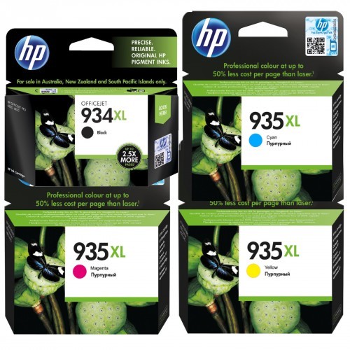 סט דיו מקורי HP 934XL / 935XL
