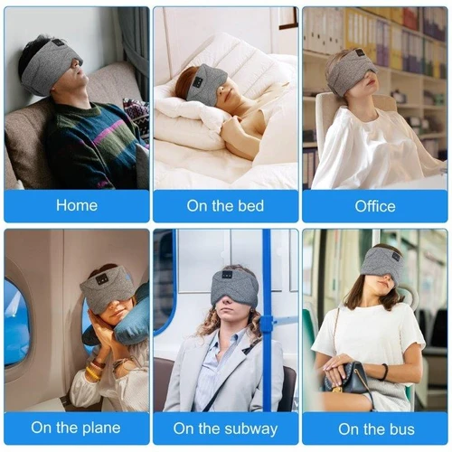 כיסוי עיניים לשינה משולב מוסיקה Sleep Mask