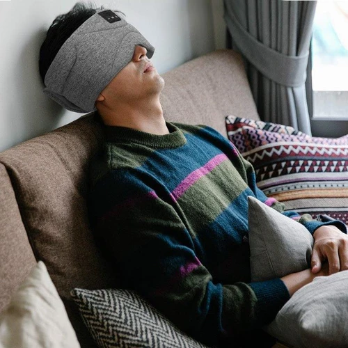 כיסוי עיניים לשינה משולב מוסיקה Sleep Mask