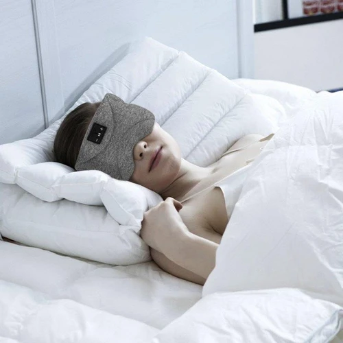 כיסוי עיניים לשינה משולב מוסיקה Sleep Mask