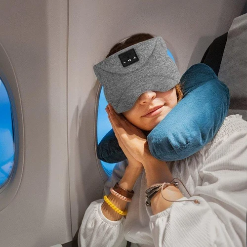 כיסוי עיניים לשינה משולב מוסיקה Sleep Mask