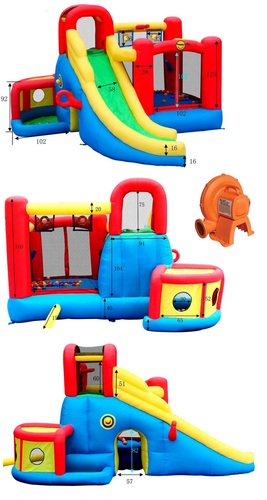 מתקן מתנפח לילדים 11 פעילויות דגם 9406N