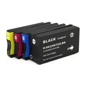 סט 4 ראשי דיו תואמים פרימיום HP 963XL 3YP35AE (הספק 2,000 דף בשחור ו-1,600 דף בכל צבע)