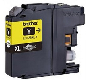ראש דיו מקורי צהוב Brother LC125XLY