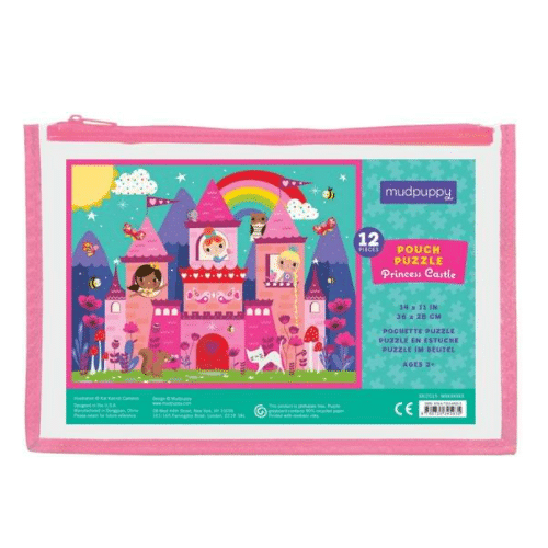 פאזל 12 חלקים בפאוץ' לנסיעות וטיולים - ארמון נסיכות