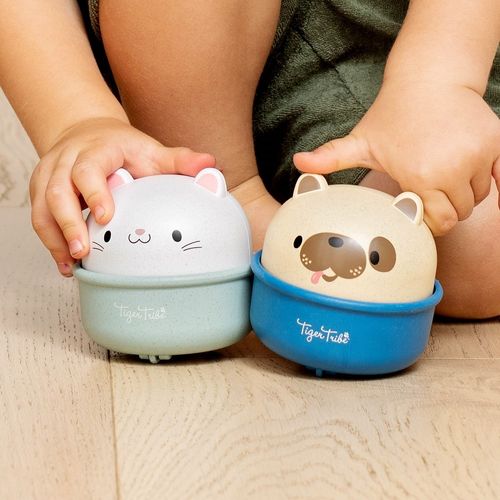 כלב מתנדנד ונוסע