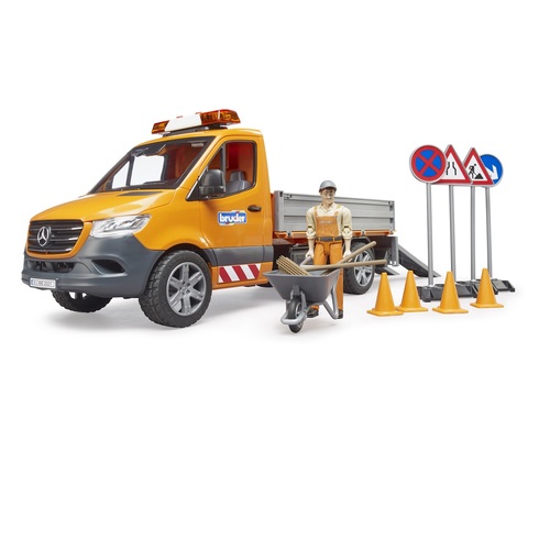 רכב מעצ MB Sprinter + נהג אביזרים וסירנה