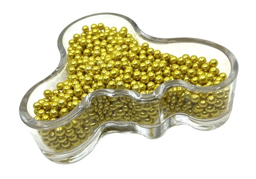 סוכריות זהב מטאליות 1 ק''ג Gold sprinkles