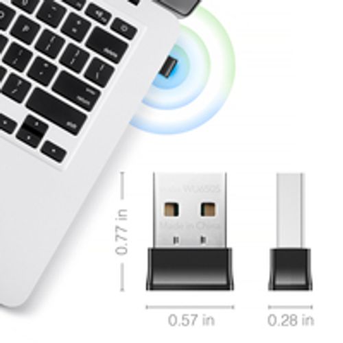  מתאם אלחוטי גודל ננו CUDY WU650 Dual Band 