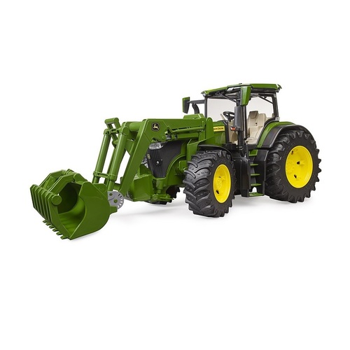 טרקטור ג'ון דיר+כף John Deere 7R 350