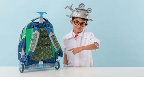 תיק קל גב חדשני מסדרת X BAG על גלגלים רפונזל דמויות מצויירות