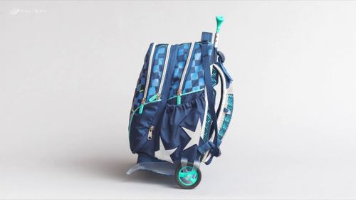 תיק קל גב חדשני מסדרת X BAG על גלגלים רפונזל דמויות מצויירות