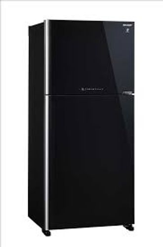 מקרר מקפיא עליון זכוכית  SHARP 4650 כסוף מושחר זכוכית \זכוכית לבן\זכוכית שחור  שארפ