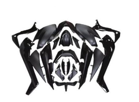 קיט פלסטיקה שחור מבריק TMAX530 17-19