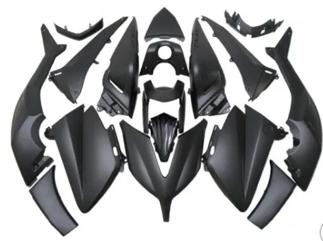 קיט פלסטיקה שחור מט TMAX530 15-16