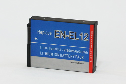 סוללה חלופית Nikon EN-EL12 מתאים במיוחד כגיבוי לטיולים וארועים