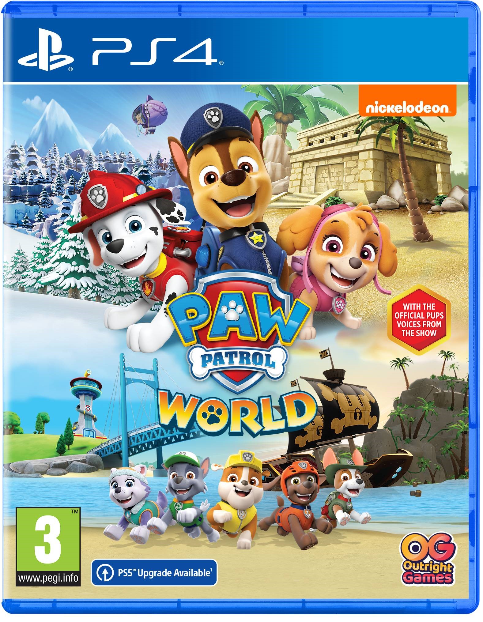 PS4 PAW PATROL WORLD