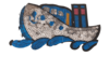 טלאים מבד בצורת אניות, 6 יחידות
