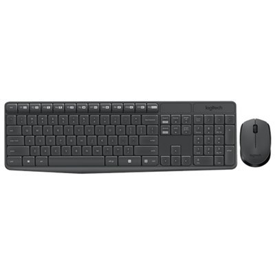 סט מקלדת ועכבר Logitech MK235
