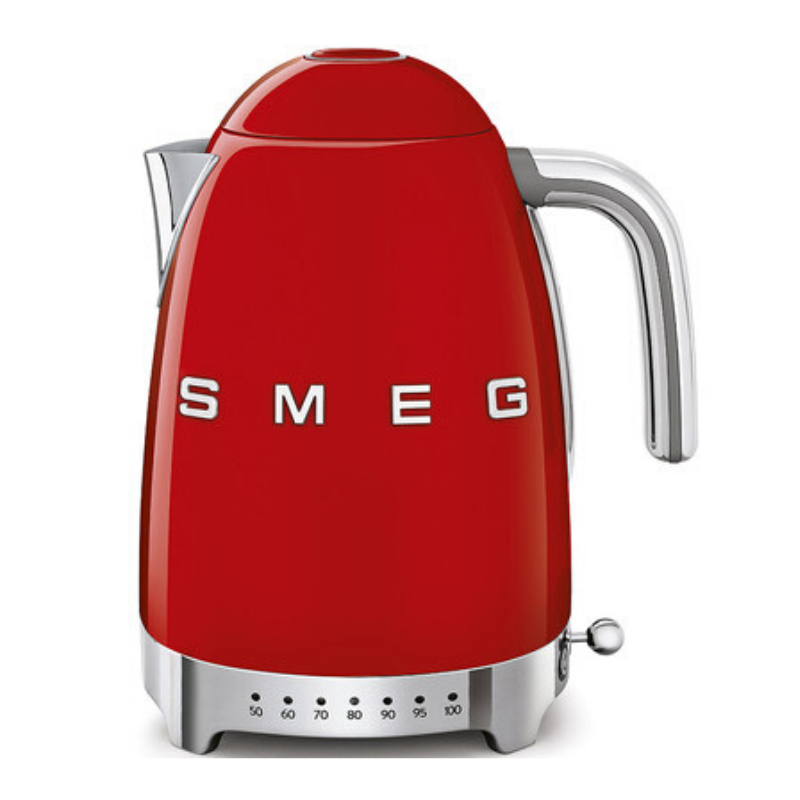 קומקום בעל סולם טמפ’ KLF04 אדום SMEG