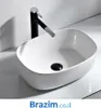 כיור מונח נווה 148722 לבן מבריק