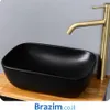 כיור מונח רן 134073 שחור מט MB