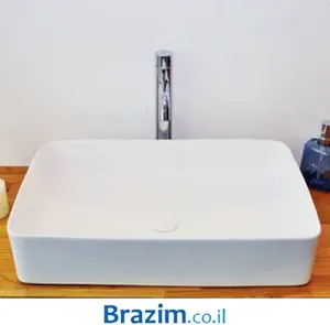 כיור מונח אייל 134098 לבן מט MW