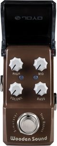 פדל מדמה אקוסטית לגיטרה Joyo Ironman Wooden Sound