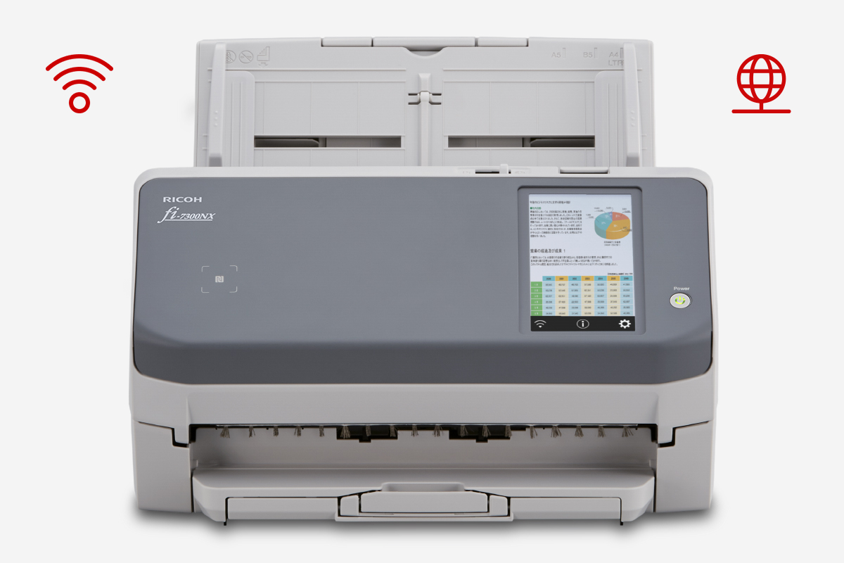 סורק רשת אלחוטי Fujitsu fi-7300NX