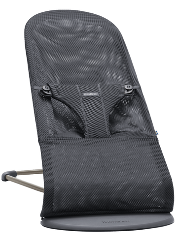 ‏טרמפולינה לתינוק Baby Bouncer בד נושם Mesh - אבן פחם Anthracite