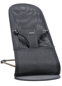 ‏טרמפולינה לתינוק Baby Bouncer בד נושם Mesh - אבן פחם Anthracite