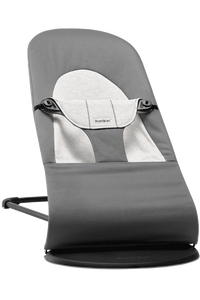 טרמפולינה לתינוק Baby Bouncer כותנה - אפור כהה/אפור Dark Gray/Gray