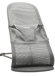 ‏טרמפולינה לתינוק Baby Bouncer בד נושם Mesh -  אפור Grey